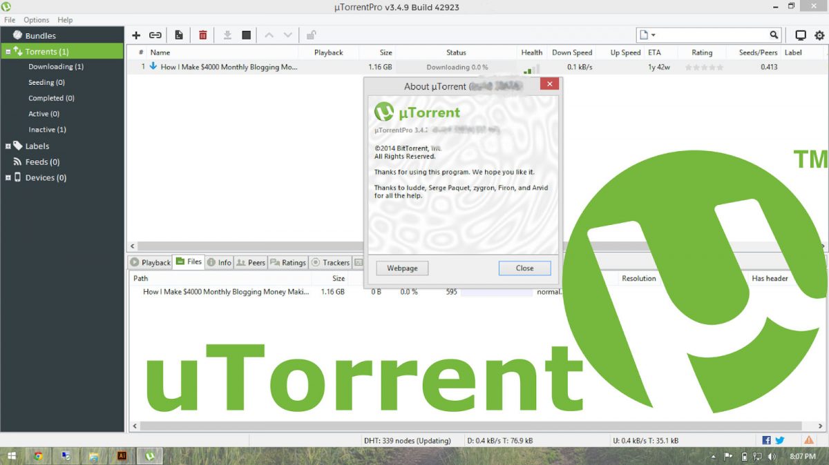 utorrent pro v5.4.5 build 1642
